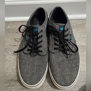 Vans Men's Atwood Dark Gray Canvas Sneakers - Size 14